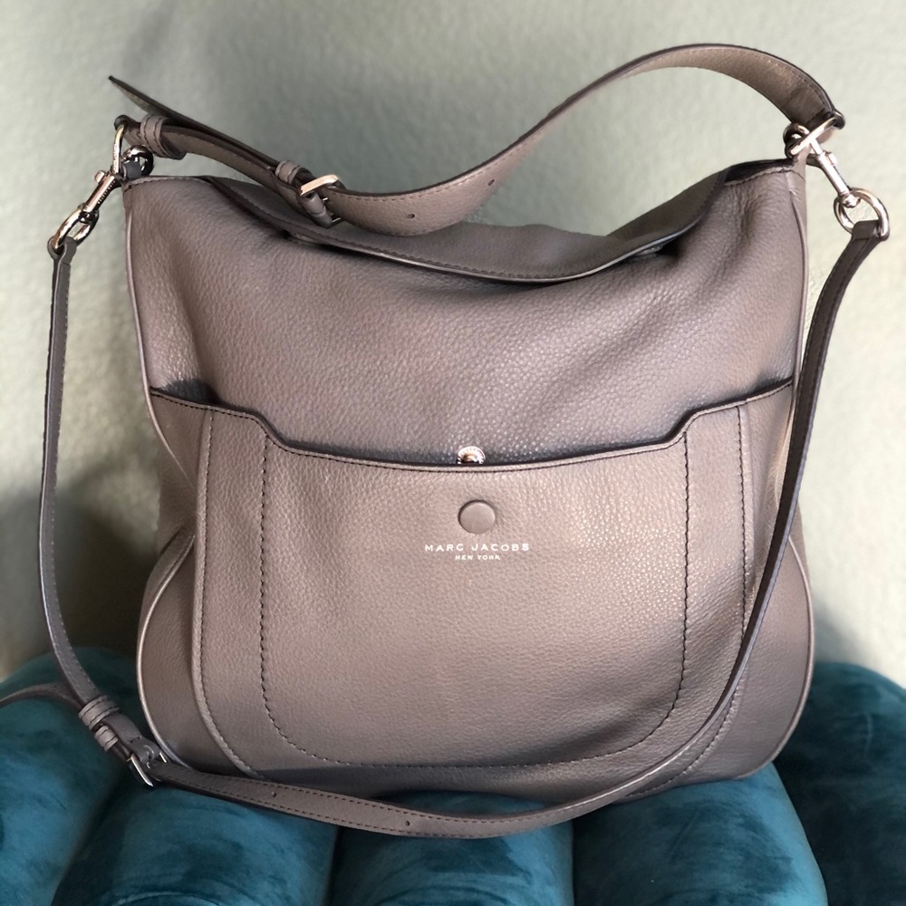 Marc Jacobs DARK GRAY Empire City Messenger Bag